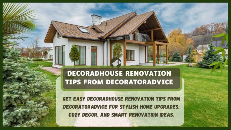 Decoradhouse Renovation Tips from DecoratorAdvice