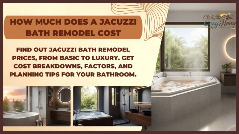How Much Does a Jacuzzi Bath Remodel Cost