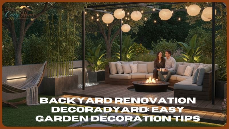 Backyard Renovation Decoradyard