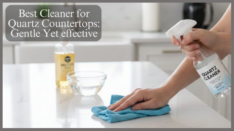 Best Cleaner for Quartz Countertops
