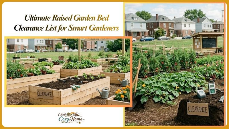 Raised Garden Bed Clearance