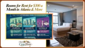 Rooms for Rent for $300 a Month